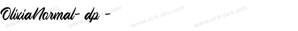 OliviaNormal-0dp9字体转换