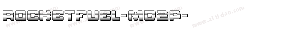 Rocketfuel-mD2P字体转换