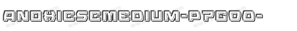 AnoxicScMedium-p7g0O字体转换 AnoxicScMedium-p7g0O字体转换
