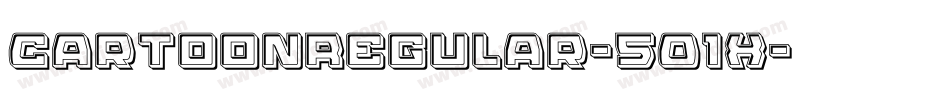 CartoonRegular-5O1x字体转换
