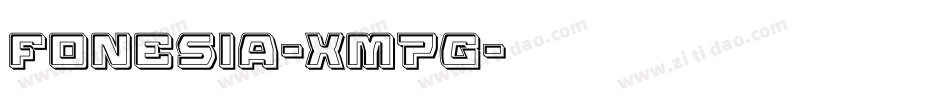 Fonesia-XM7G字体转换