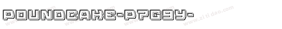 Poundcake-p7g9y字体转换