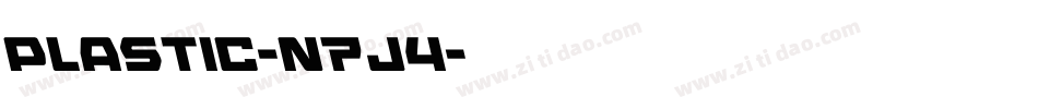 Plastic-n7J4字体转换