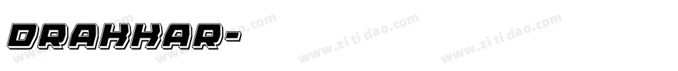 Drakkar字体转换
