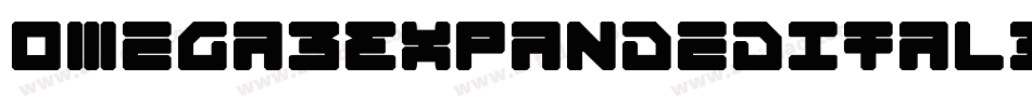 Omega3ExpandedItalic-nln0字体转换 Omega3ExpandedItalic-nln0字体转换