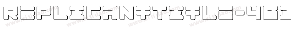 ReplicantTitle-4B33D字体转换