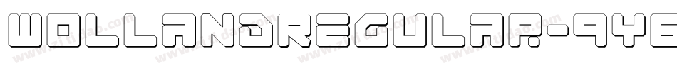 WollandRegular-9Y6p0字体转换
