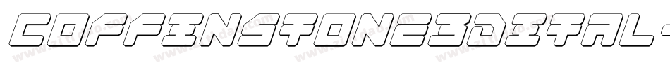 coffinstone3dital字体转换