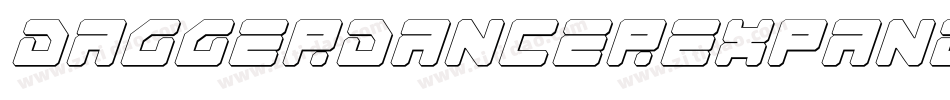 daggerdancerexpandital字体转换