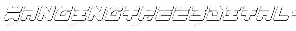 hangingtree3dital字体转换