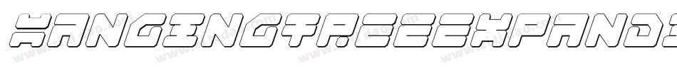 hangingtreeexpandital字体转换