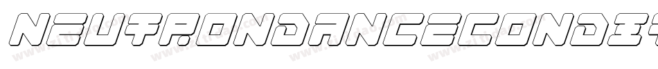 neutrondancecondital字体转换
