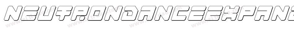 neutrondanceexpandital字体转换