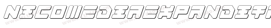 nicomediaexpandital字体转换