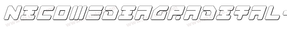 nicomediagradital字体转换