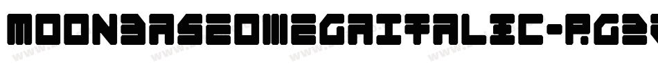 MoonbaseOmegaItalic-rg2z8字体转换