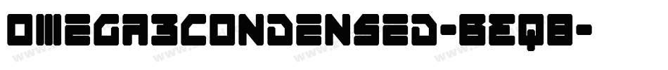 Omega3Condensed-BEq8字体转换