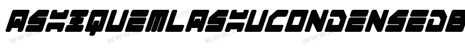 AshiqueMlAshuCondensedBold-e3g3字体转换