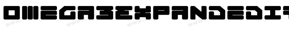 Omega3ExpandedItalic-nln0字体转换 Omega3ExpandedItalic-nln0字体转换