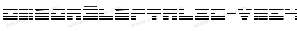 Omega3Leftalic-vMZ4字体转换