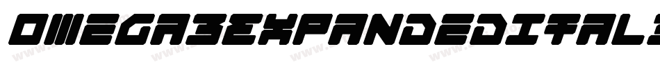 Omega3ExpandedItalic-nln0字体转换 Omega3ExpandedItalic-nln0字体转换