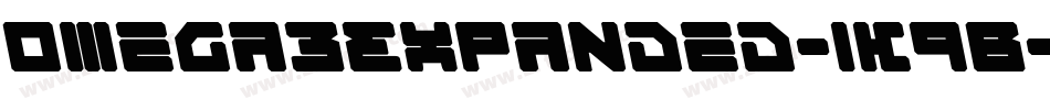 Omega3Expanded-1K9B字体转换