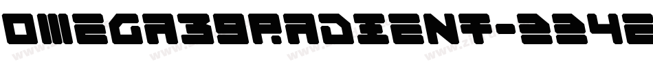 Omega3Gradient-224e字体转换