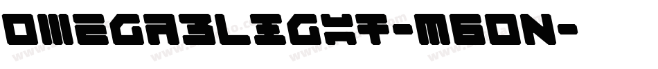 Omega3Light-M6On字体转换