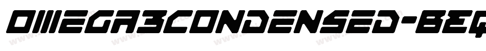 Omega3Condensed-BEq8字体转换