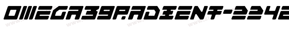 Omega3Gradient-224e字体转换