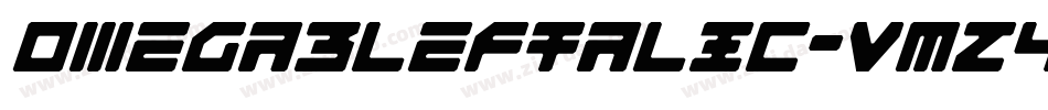 Omega3Leftalic-vMZ4字体转换