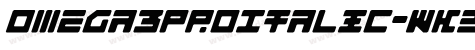 Omega3ProItalic-wK2w字体转换 Omega3ProItalic-wK2w字体转换