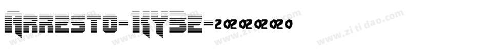 Arresto-KY3e字体转换