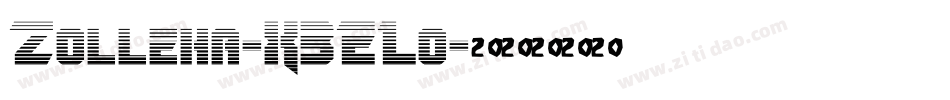 Zolleha-X3ELo字体转换