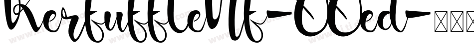 KerfuffleNf-OOed字体转换