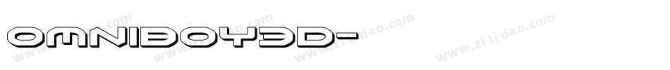 omniboy3d字体转换