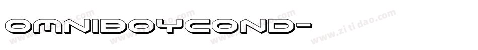 omniboycond字体转换