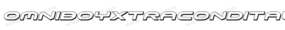 omniboyxtracondital字体转换