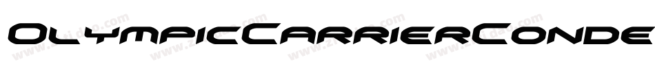 OlympicCarrierCondensedItal-n7qP字体转换