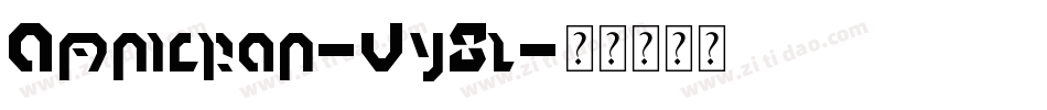 Omnicron-Vy8l字体转换