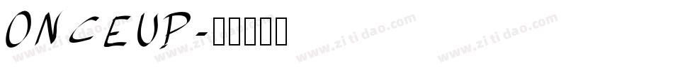 ONCEUP字体转换