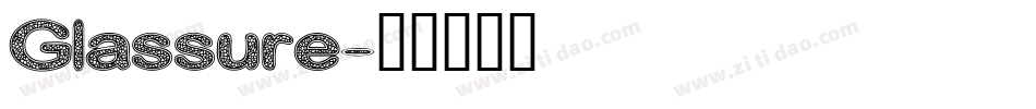 Glassure字体转换