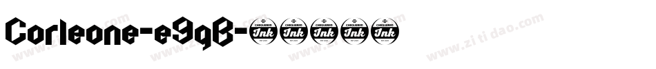 Corleone-e9gB字体转换