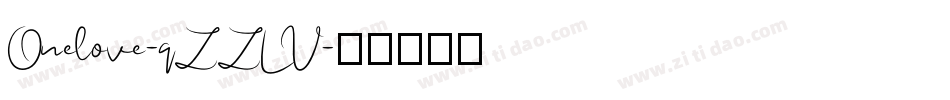 Onelove-qZZLV字体转换