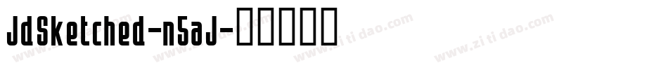 JdSketched-n5aJ字体转换