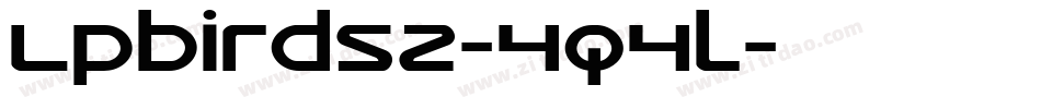 Lpbirds2-4q4l字体转换 Lpbirds2-4q4l字体转换