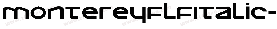 MontereyflfItalic-rg4L字体转换