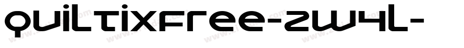 QuiltixFree-2w4l字体转换