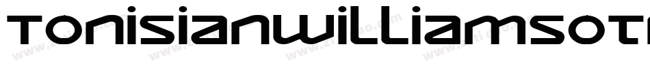 Tonisianwilliamsotf-x4L5字体转换