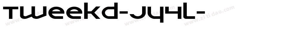 Tweekd-jY4l字体转换 Tweekd-jY4l字体转换